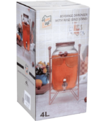 HomeKraft Beverage Dispenser With Stand