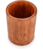 Natural Mango Utensil Holder for Countertop