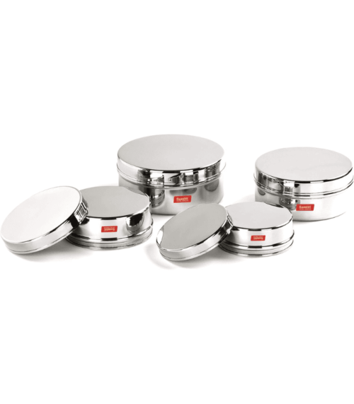 Stainless Steel Flat Canisters