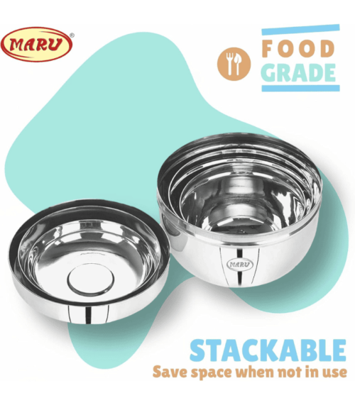 Stainless Steel Storage Containers Set