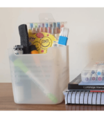 Freezer Bins Set of 3 Large Plastic Containers
