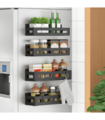 4 Pack Magnetic Spice Rack Organizer