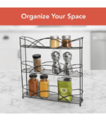 Spice Rack Shelf Organizer for Kitchen