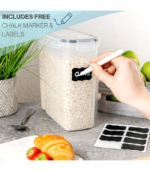 4Pcs Set Plastic Food Storage Containers