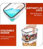 24 Pack Airtight Food Storage Containers