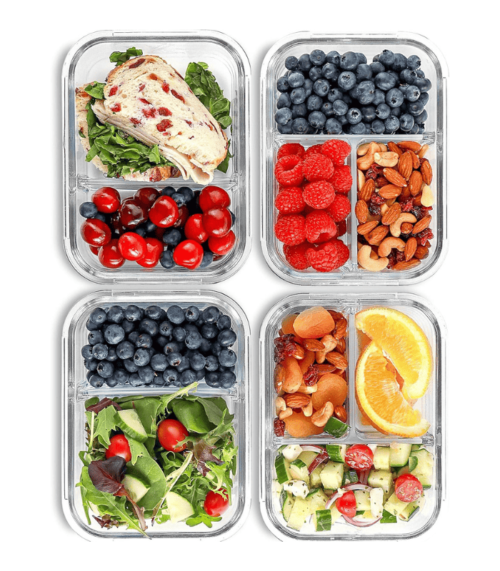 Glass Food Storage Containers with Lids