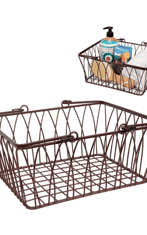 Pantry Handles-Wire Storage Basket