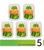 Hermetic Glass Storage Box with Lids