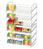 Stackable Alloy Steel Can Rack Organizer