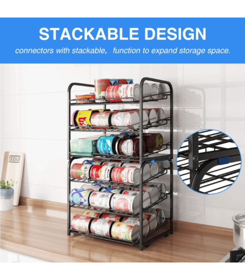 Stackable Can Storage Dispenser