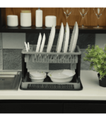 2Layer Rattan Dish Drainer 1X10