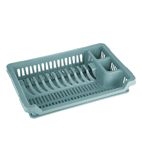 Medium dish rack with detachable tray