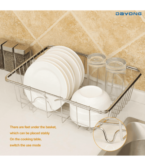 Stainless steel Expandable Dish Rack
