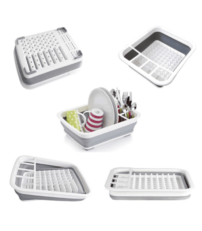 Collapsible Dish Rack for Small Kitchen