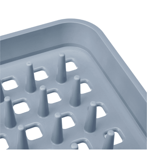 Draining Dish Plate Rack with pegs