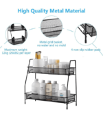 Exrp Multi-Purpose Countertop Organizer for Kitchen & Bathroom