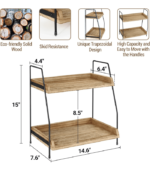 Coffee Bar Accessories and Organizer Countertop