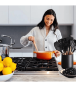 Ceramic Kitchen Utensil Holder For Countertop