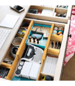 Bamboo Drawer Separators Splitter