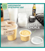 Deli Food Containers with Lids - (48 Sets)