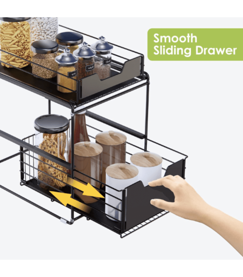Pull Out Under Sink Cabinets Organizer