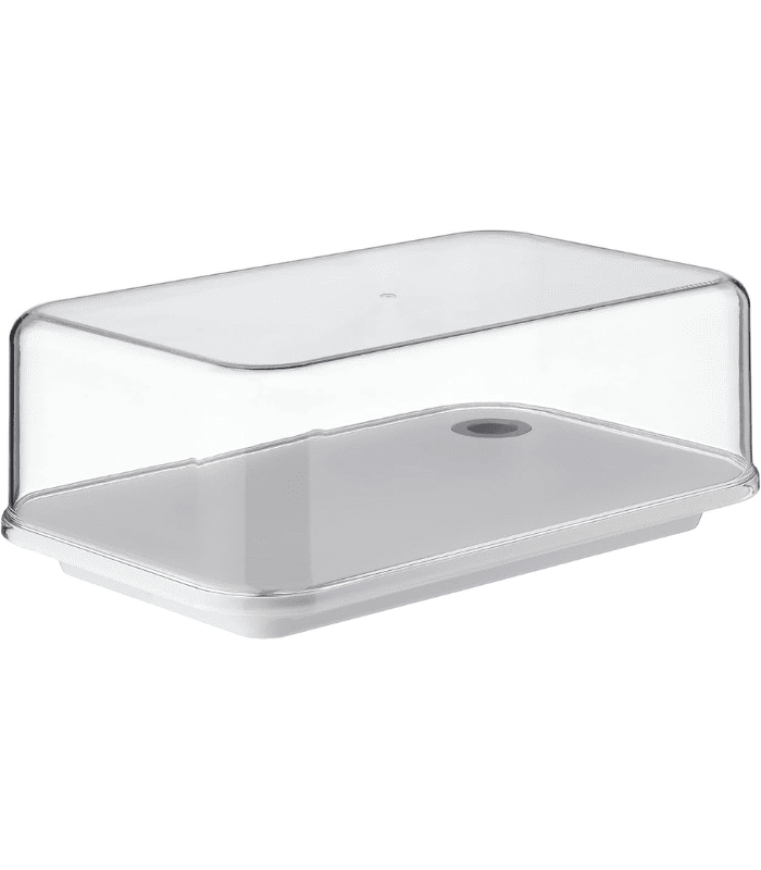 2800 ml storage box with lid for cheese