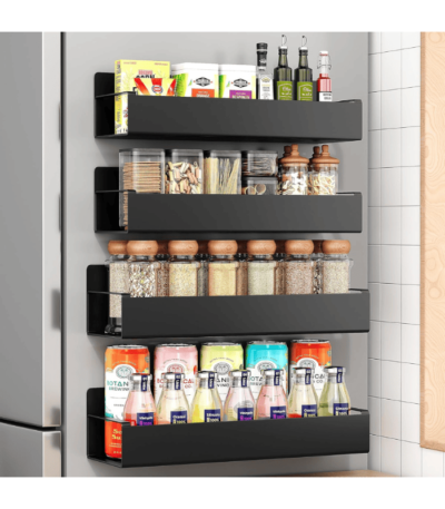 Moveable Fridge Magnetic Spice Racks