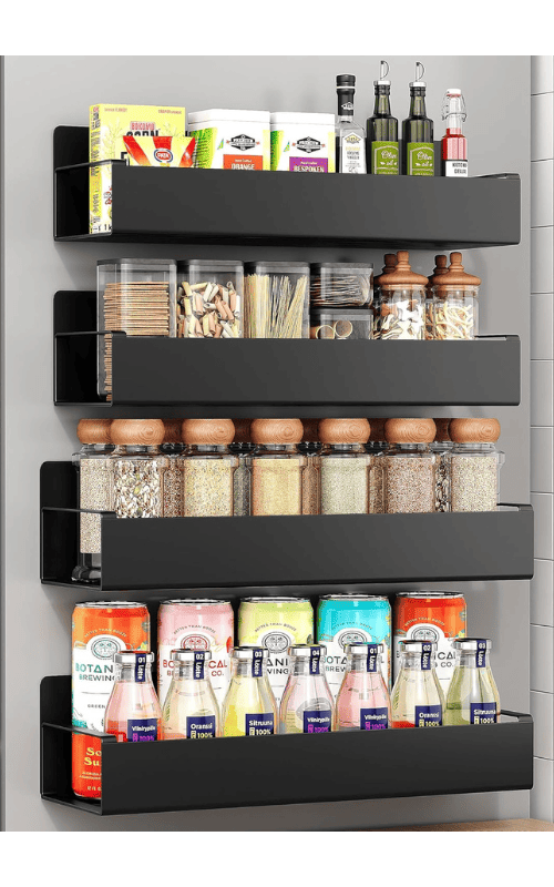 Moveable Fridge Magnetic Spice Racks