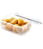 Rectangular Food Container, Transparent