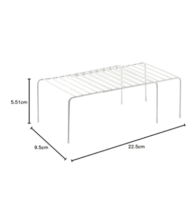 Set of 2 Kitchen Countertop Organizer Shelf