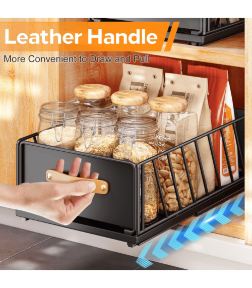 Pull out Cabinet Organizer Fixed with Adhesive