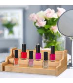 3 Tier Bamboo Expandable Display Shelf