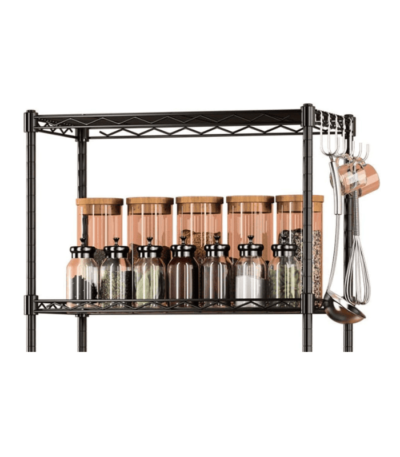 5 Shelves Unit Metal kitchen Storage Rack