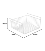 Metal Under Shelf Hanging Storage Bin