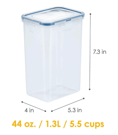 Airtight Tall Food Storage Container