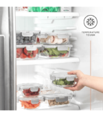 24pc Borosilicate Glass Storage Containers