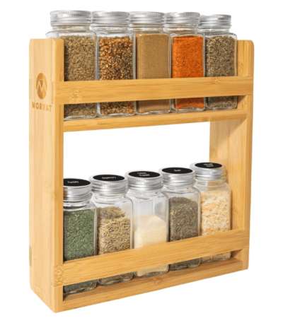 2-Tiered Seasoning Holder Organizer Set