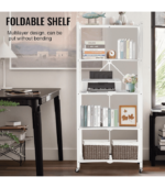 Foldable Storage Shelves 5 Tier
