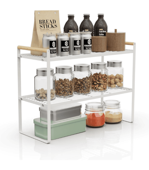 Cupboard Stand Spice Rack Organizer