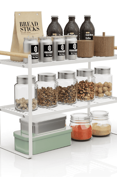 Cupboard Stand Spice Rack Organizer