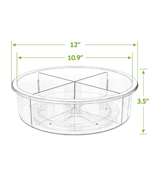 Rotating Spice Rack Food Storage