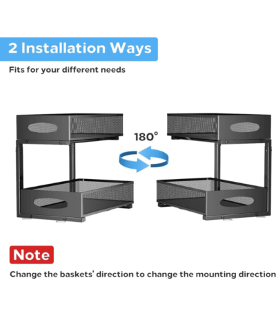 Pull out Cabinet Baskets with Sliding Drawers