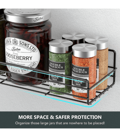 Spice Rack Organizer Wall Mount