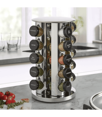 20-Jar Countertop Rack Tower