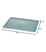 Medium dish rack with detachable tray