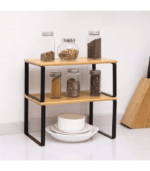 Stackable & Expandable Cabinet Shelf