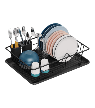 Small Dish Rack with Tray