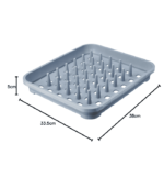 Draining Dish Plate Rack with pegs