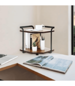 2 Tier Wood Spice Rack