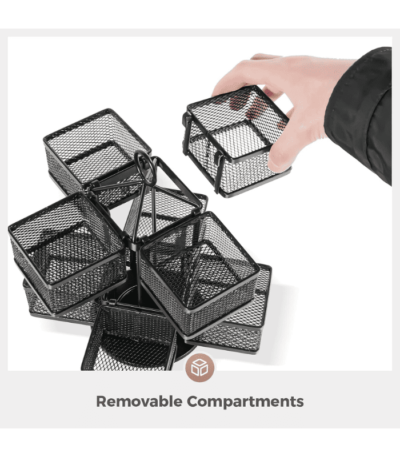 8 Compartments TeaBags Display Rack